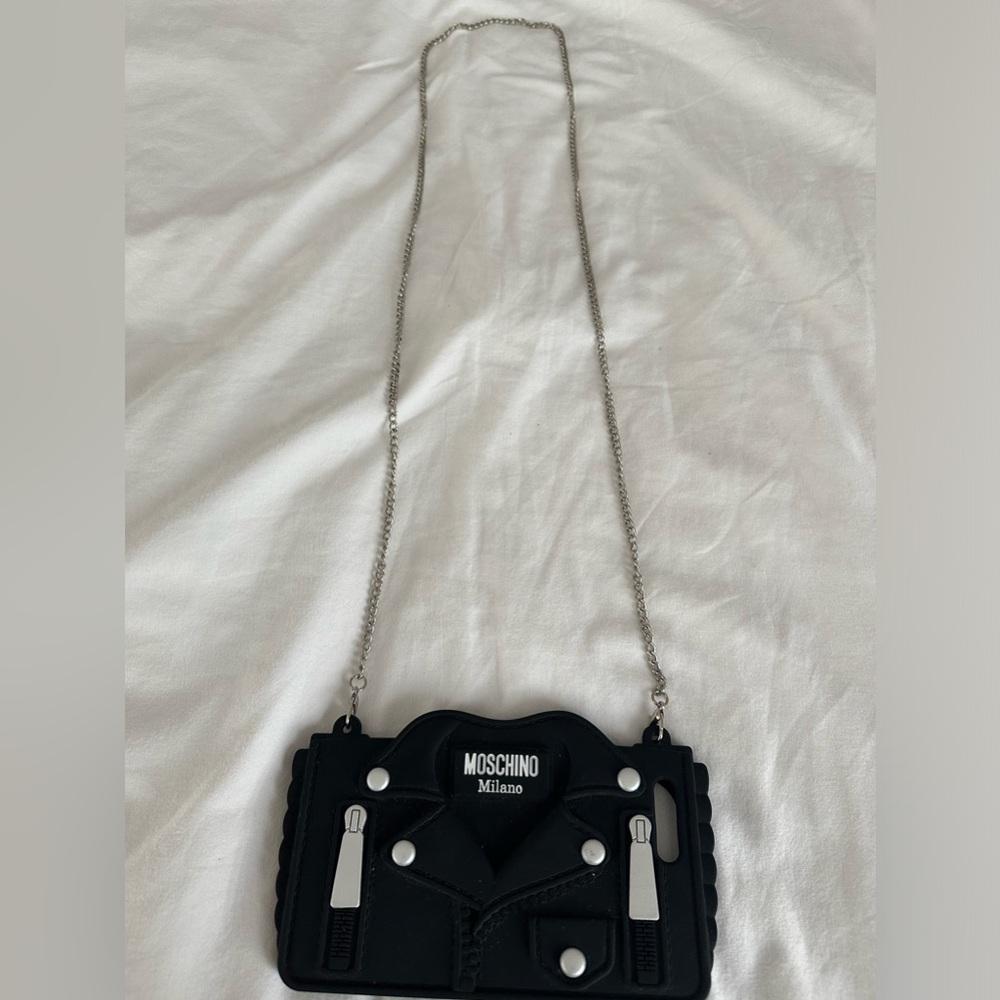 MOSCHINO: Moschino phone case/bag for iPhones 7 plus 8 plus